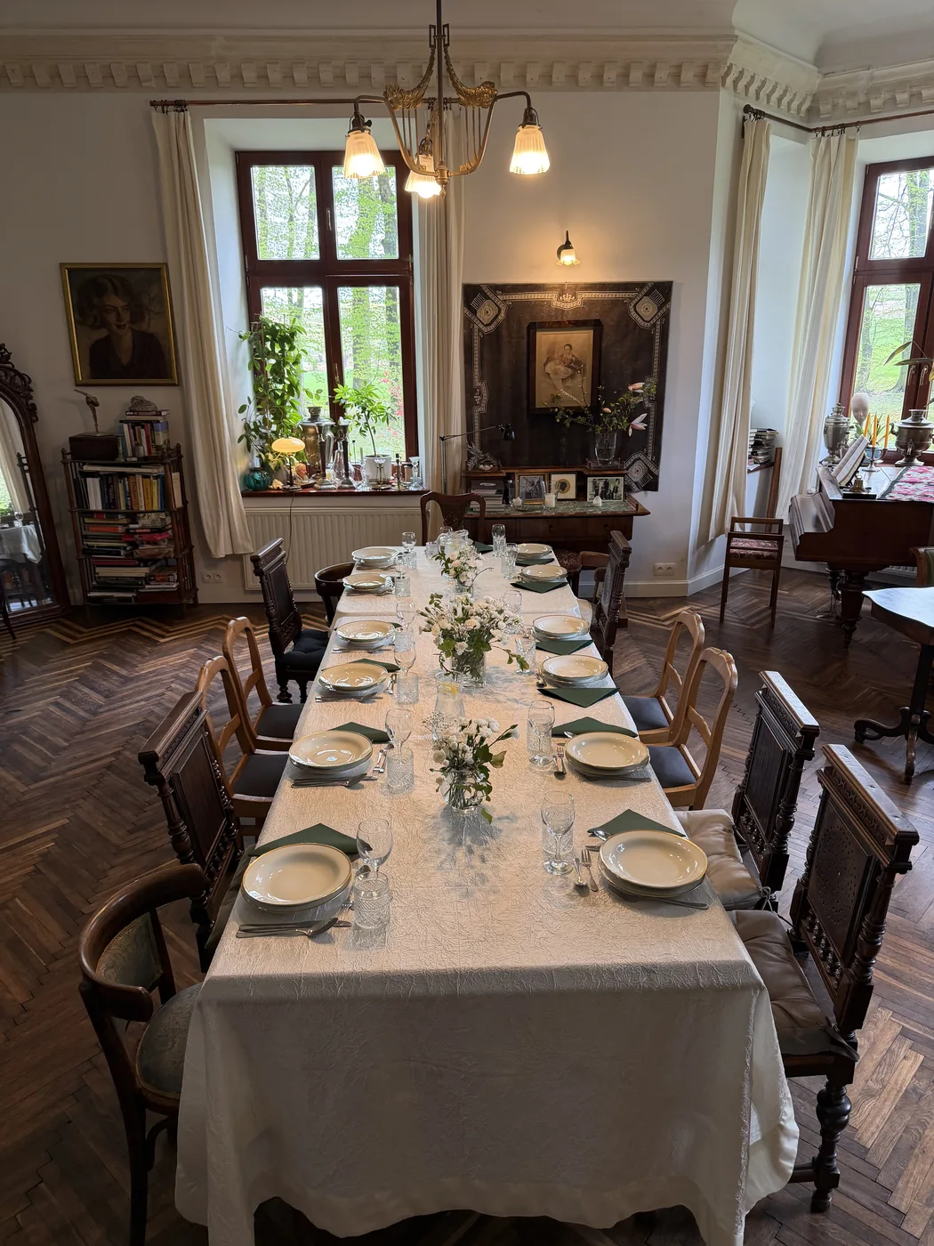 Zimowy posiłek